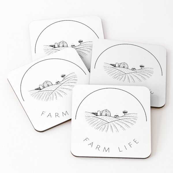 Item preview, Farm Life Simple Honest Real – Rustic Farmhouse Country Living Design designed and sold by Happy Designs Studio.
