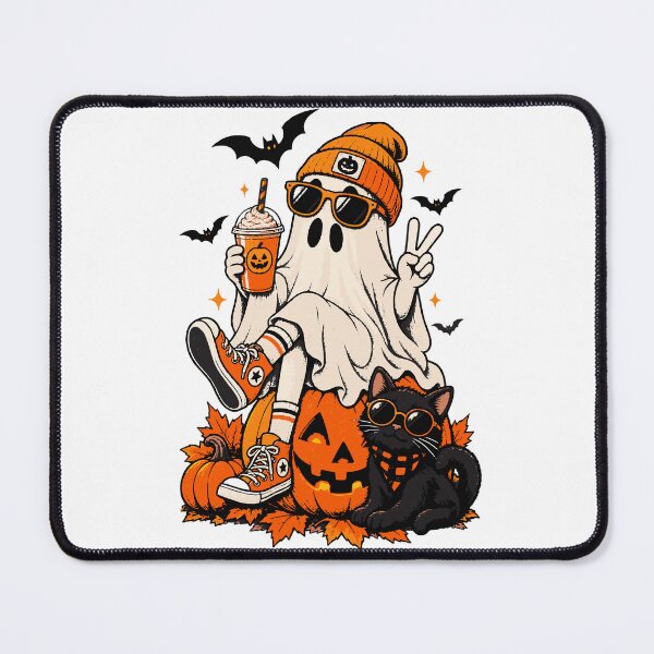 Item preview, Cool Ghost Pumpkin Spice Black Cat Halloween designed and sold by Sunday.Supply.