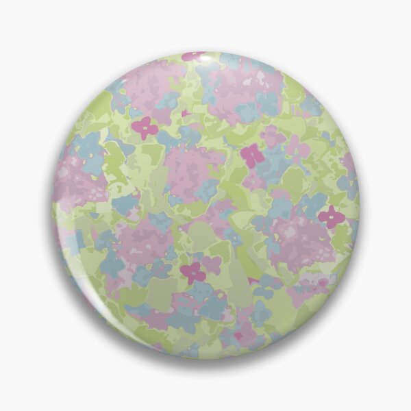 Item preview, Mod 60s Spinner Hydrangeas in Everlasting Summer designed and sold by FaireWaveArt.