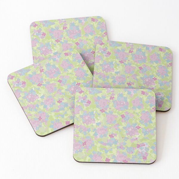 Item preview, Mod 60s Spinner Hydrangeas in Everlasting Summer designed and sold by FaireWaveArt.