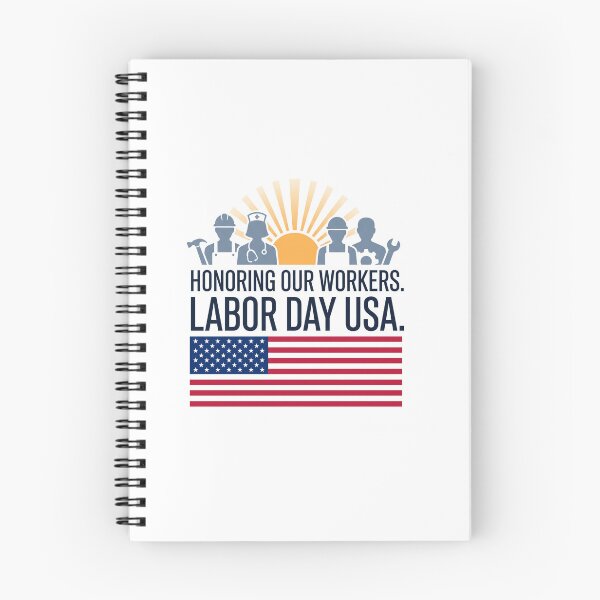 Item preview, American Workforce Labor Day USA Essential Workers designed and sold by IRArtStudio.