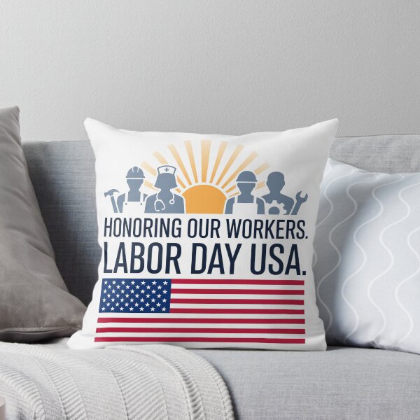 Item preview, American Workforce Labor Day USA Essential Workers designed and sold by IRArtStudio.