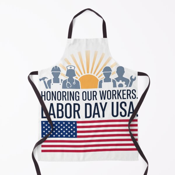 Item preview, American Workforce Labor Day USA Essential Workers designed and sold by IRArtStudio.
