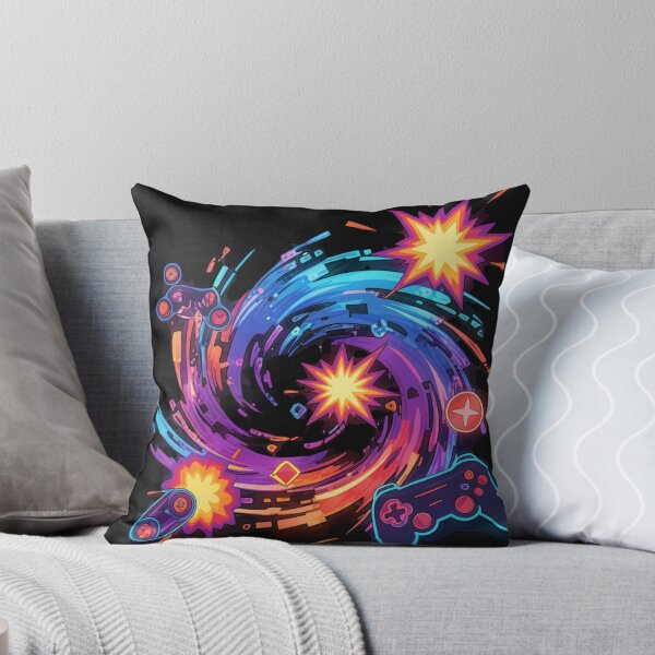 Item preview, Gaming Vortex – Colorful Controller Explosion designed and sold by Revyra Design .