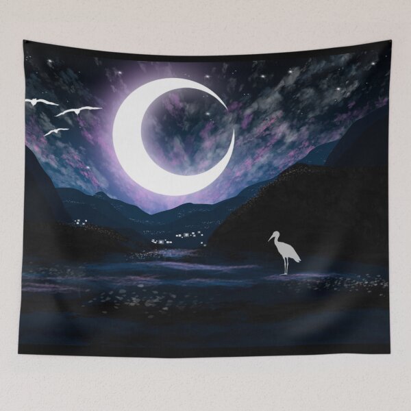 Item preview, distant city  designed and sold by alivialord.