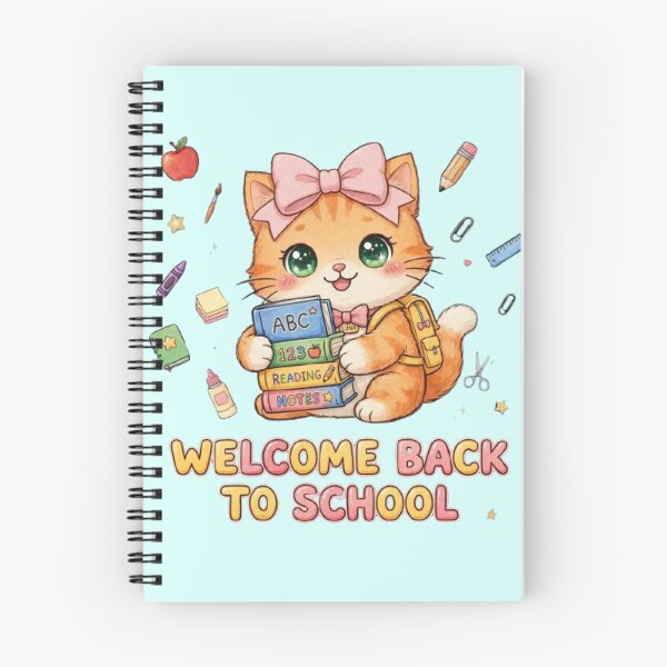 Item preview, Cute Welcome Back To School Backpack Books designed and sold by Moody Vibes Studio.