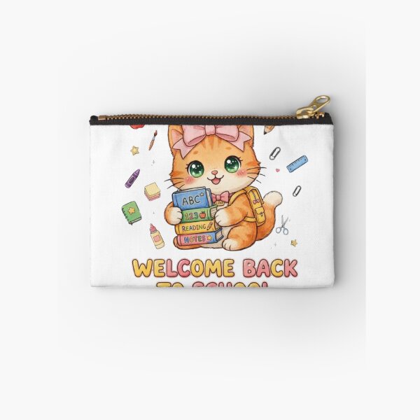 Item preview, Cute Welcome Back To School Backpack Books designed and sold by Moody Vibes Studio.
