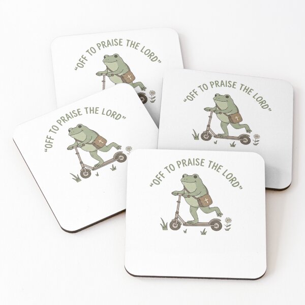 Item preview, Off to Praise the Lord Frog Shirt | Funny Christian Frog Tee | Cute Faith Shirt | Christian Gift | Church Sunday Apparel designed and sold by MS Pod Studio.