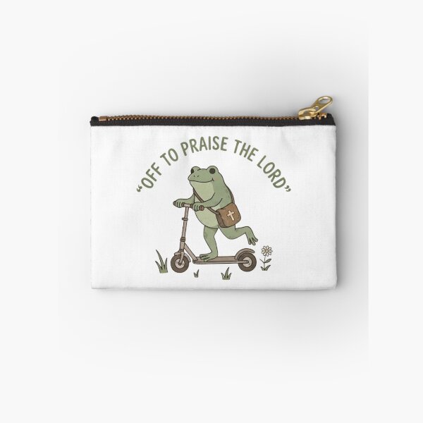 Item preview, Off to Praise the Lord Frog Shirt | Funny Christian Frog Tee | Cute Faith Shirt | Christian Gift | Church Sunday Apparel designed and sold by MS Pod Studio.