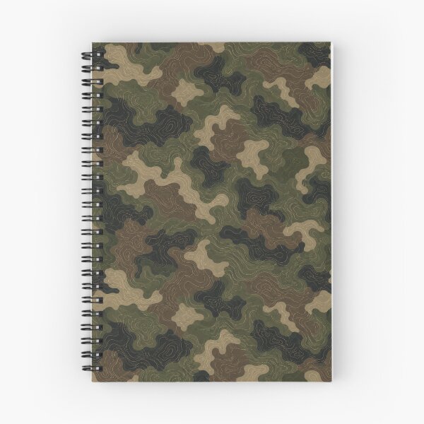 Item preview, Topographic Camouflage Terrain Pattern designed and sold by Military Insignia Products.