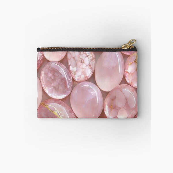 Item preview, Pink Rose Quartz Crystals Pattern designed and sold by GeminiArts Studio .