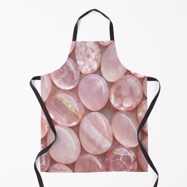 Item preview, Pink Rose Quartz Crystals Pattern designed and sold by GeminiArts Studio .