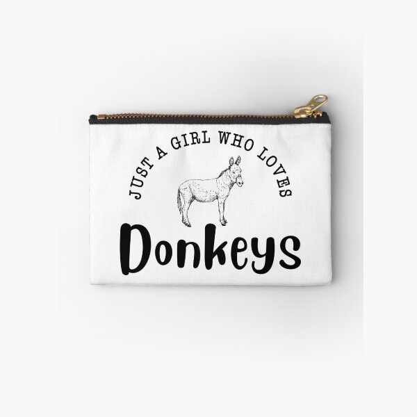 Item preview, Just a Girl Who Loves Donkeys Farm Lover Gift for Women designed and sold by ScienceCorner.