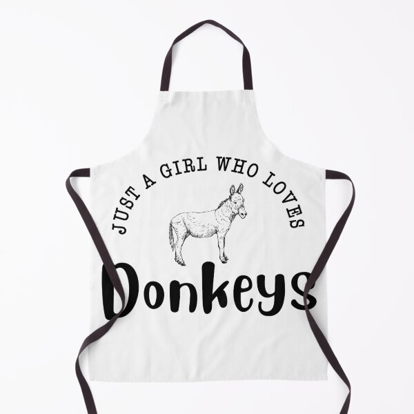 Item preview, Just a Girl Who Loves Donkeys Farm Lover Gift for Women designed and sold by ScienceCorner.