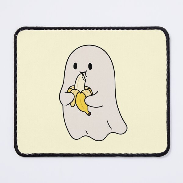 Item preview, Cute Ghost Eating Banana designed and sold by LuloCreative.