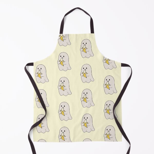 Item preview, Cute Ghost Eating Banana designed and sold by LuloCreative.