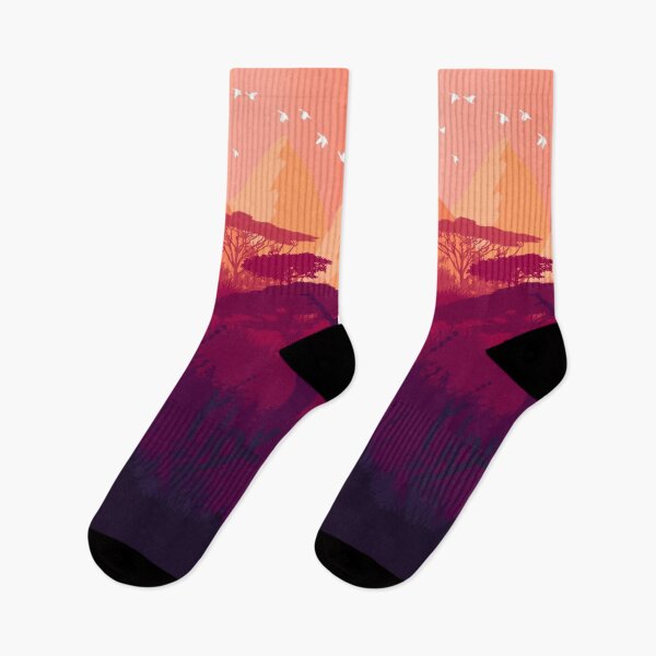 Item preview, warm serene lush mountains designed and sold by alivialord.