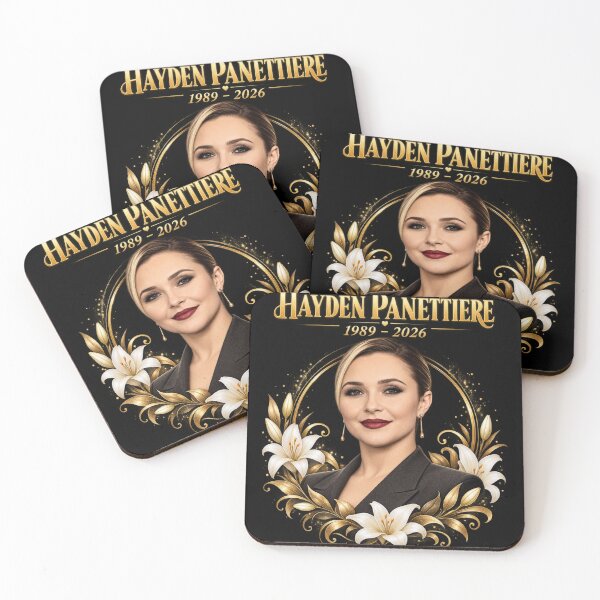 Item preview, Hayden Panettiere Golden Floral Portrait 1989–2026 designed and sold by Artify Works.