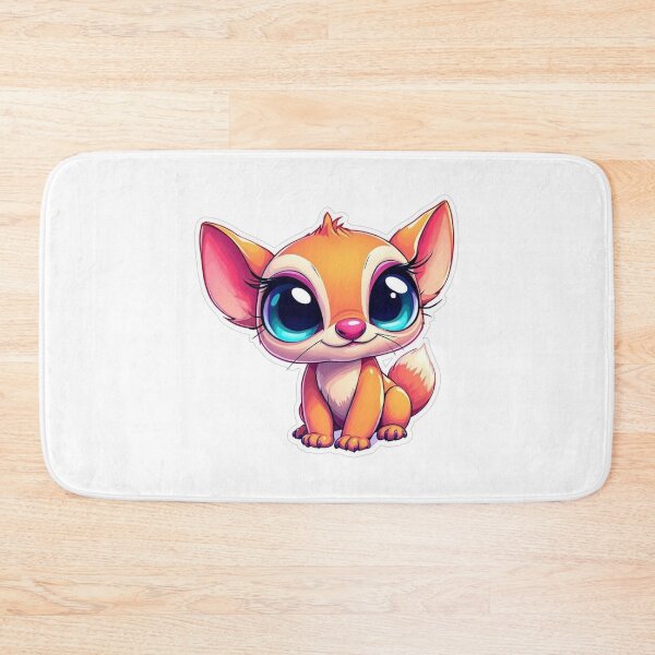 Item preview, Adorable Cartoon Fox Sticker" designed and sold by NeonSketch Lab.