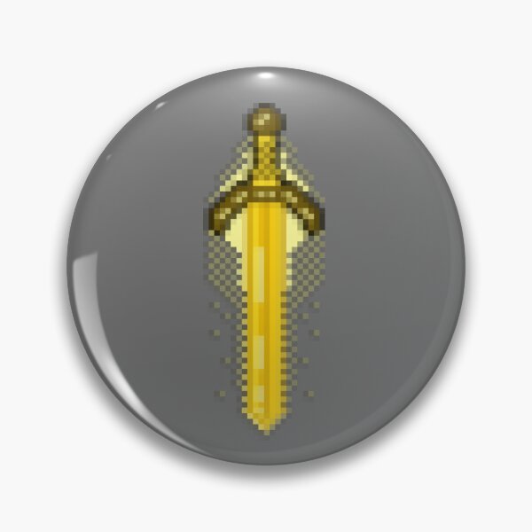 Item preview, Yellow Glowing Pixel Sword designed and sold by Ascella-Art.