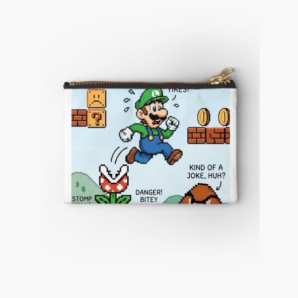 Item preview, Funny Green Plumber Pixel Art Retro Gaming Humor designed and sold by jhgjykuo.