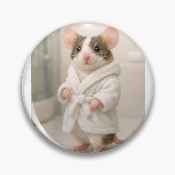 Item preview, Cozy Bathrobe Fancy Mouse designed and sold by Sillytoe.