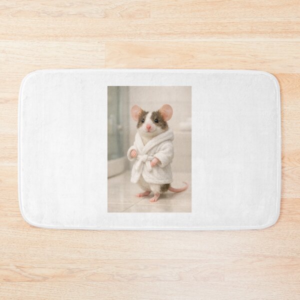 Item preview, Cozy Bathrobe Fancy Mouse designed and sold by Sillytoe.