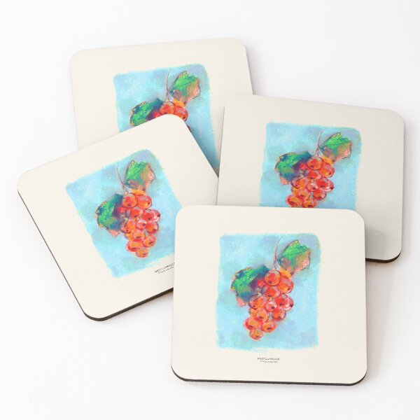 Item preview, Red Currant Botanical Art – Expressive Redcurrant Berry Illustration designed and sold by PetalHead.