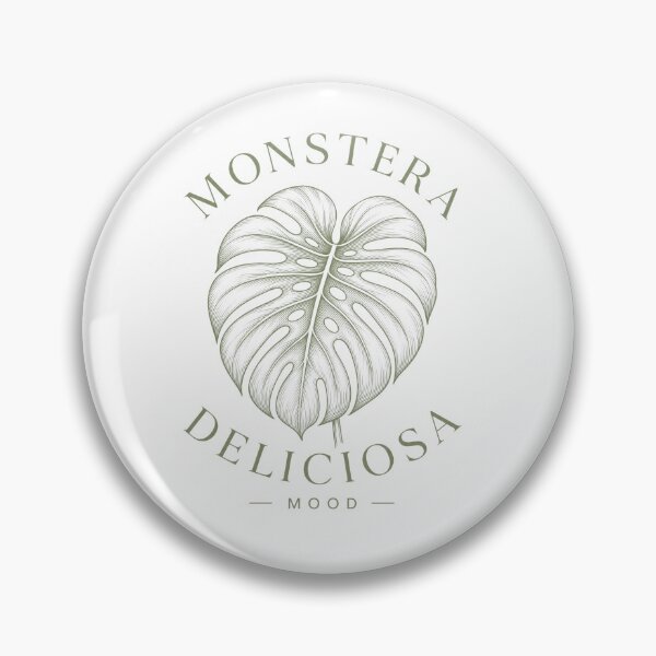 Item preview, Monstera Mood – Detailed Fine-Line Botanical Illustration – Sage Green Leaf Art – Plant Lover Design designed and sold by bobscraze.