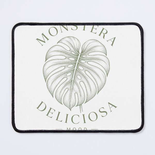 Item preview, Monstera Mood – Detailed Fine-Line Botanical Illustration – Sage Green Leaf Art – Plant Lover Design designed and sold by bobscraze.