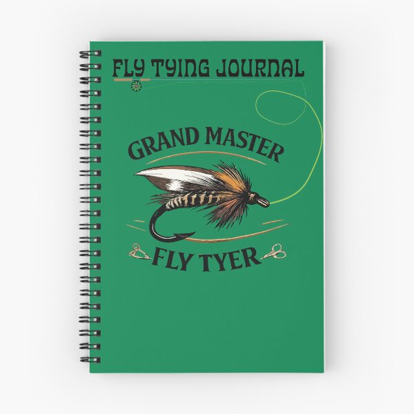 Item preview, Grand Master Fly Tyer fly tying logo style illustration. designed and sold by Art-Horizon.