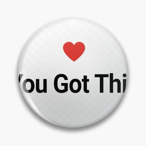 Item preview, You Got This - Minimal Heart Motivation Quote Gift designed and sold by Softlife by Harvir.