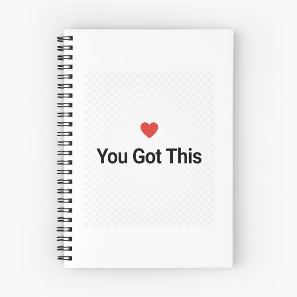 Item preview, You Got This - Minimal Heart Motivation Quote Gift designed and sold by Softlife by Harvir.