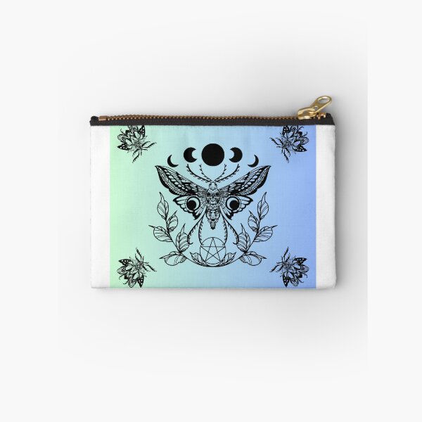 Item preview, Aqua Lunar Moths Lunar Eclipes designed and sold by CursedButCute1.