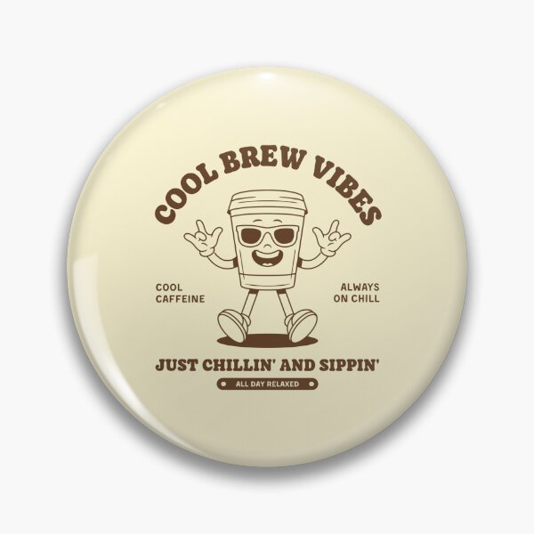 Item preview, Cool brew vibes Coffee cartoon designed and sold by aspanguji.