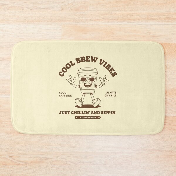 Item preview, Cool brew vibes Coffee cartoon designed and sold by aspanguji.