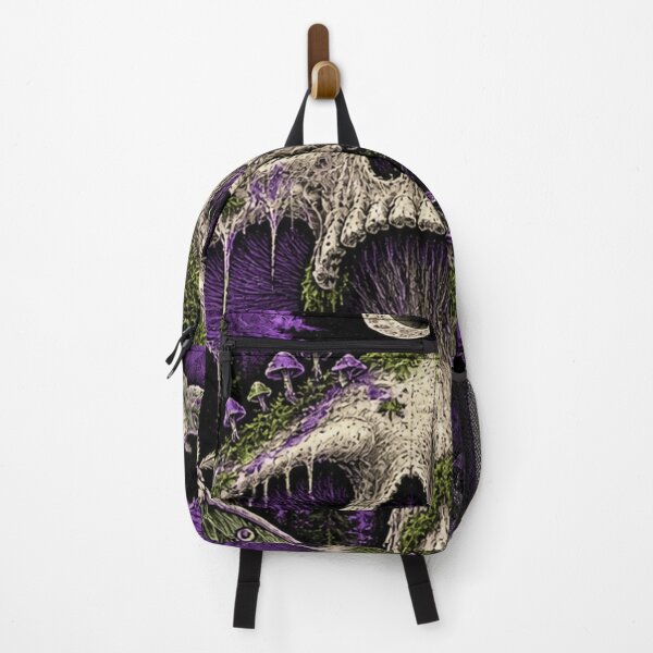Item preview, Fungal Afterlife – Gothic Skull Mushroom Forest designed and sold by rua93brasil.