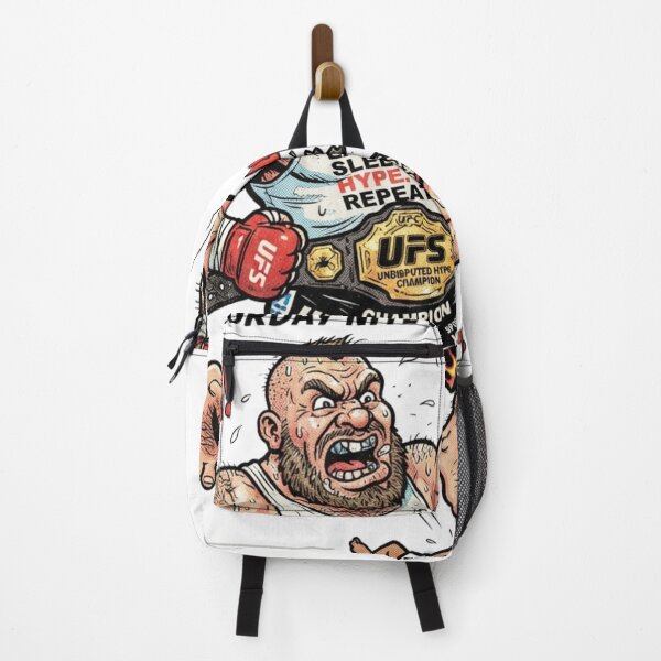 Item preview, Funny MMA Fighter The Hypeman Champion Comic Poster designed and sold by annaarthk.