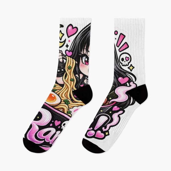 Item preview, Goth Food Gremlin Loves Ramen designed and sold by AnnekeJordaan.