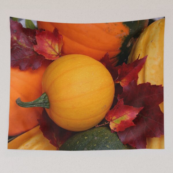 Item preview, Pumpkins, Gourds and Maple Leaves designed and sold by SummerJade.