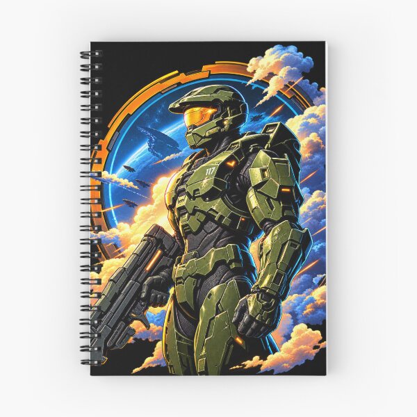 Item preview, Halo Spartan 117 Cosmic Battle Art designed and sold by Artify Works.