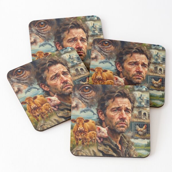 Item preview, Earthlings Documentary Fine Art Tribute designed and sold by Art's Diner.