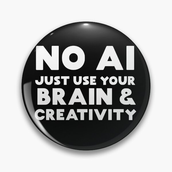 Item preview, No AI just use your brain and creativity  designed and sold by PG Illustration.