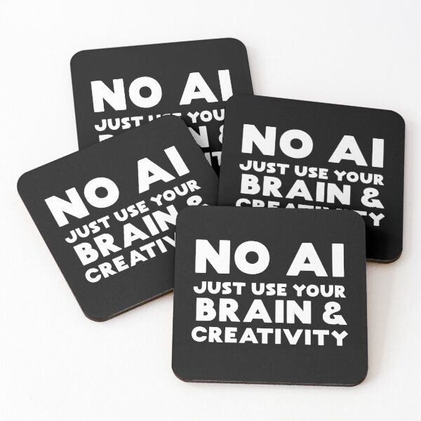 Item preview, No AI just use your brain and creativity  designed and sold by PG Illustration.
