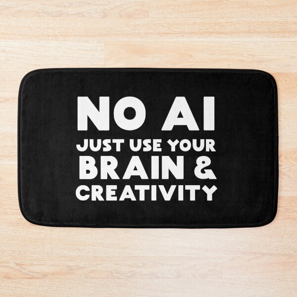 Item preview, No AI just use your brain and creativity  designed and sold by PG Illustration.