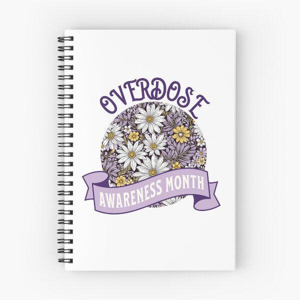Item preview, Overdose Awareness Purple Ribbon End Overdose Support designed and sold by Jaroslaw-S.