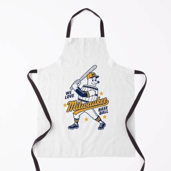 Item preview, We Love Milwaukee Baseball Barrelman Outline designed and sold by GhostDawgs.