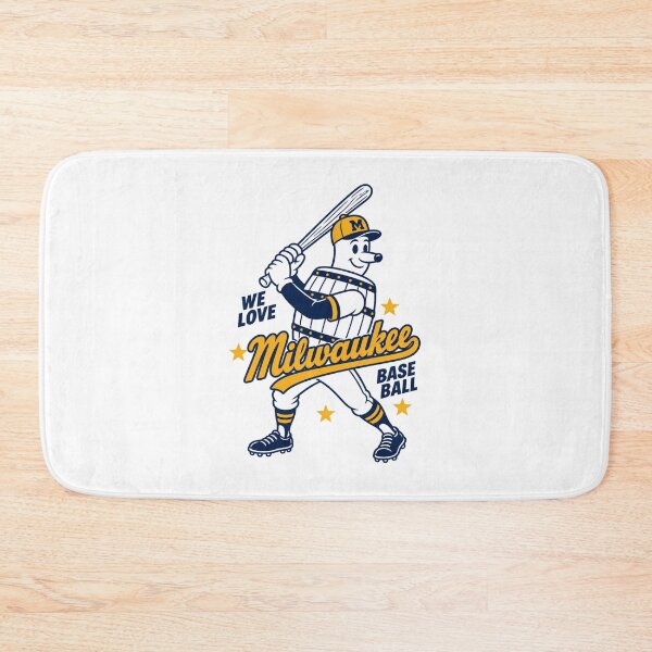 Item preview,  We Love Milwaukee Baseball Barrelman Outline designed and sold by GhostDawgs.