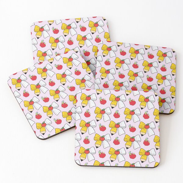Item preview, Cute Back to School Pencil Apple Seamless Pattern – Kawaii School Supplies Design designed and sold by BigDigital.
