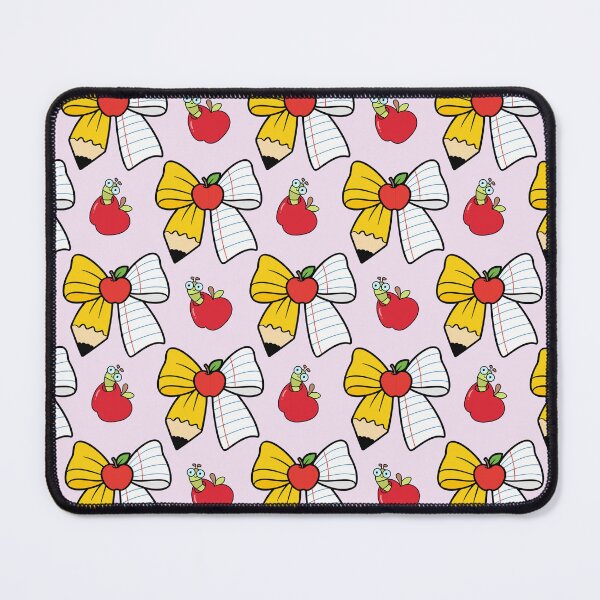 Item preview, Cute Back to School Pencil Apple Seamless Pattern – Kawaii School Supplies Design designed and sold by BigDigital.